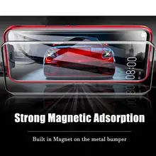 Tempered Glass Magnetic Adsorption Case for OnePlus 7 Pro 360 Full Protection Metal Frame Bumper Capa for OnePlus 7 Pro Coque