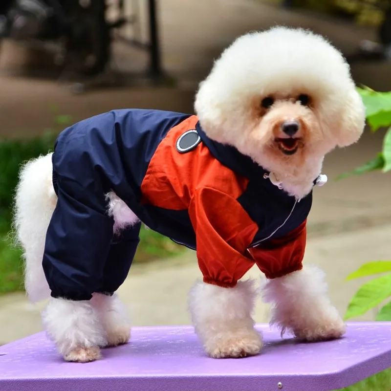 Одежда для домашних животных, одежда для собак, плащ для собак, водонепроницаемая куртка с капюшоном, высокое качество, для маленьких, средних и больших собак