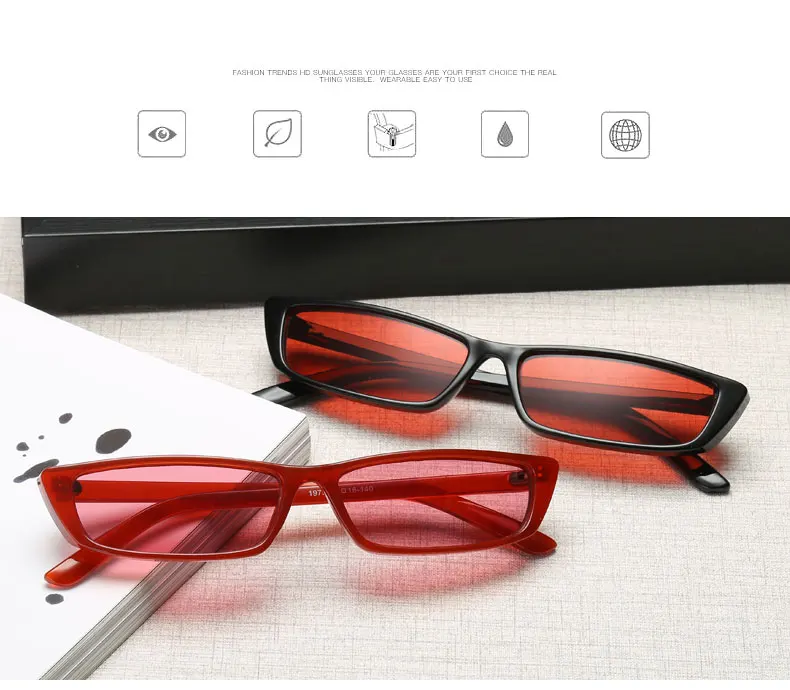 Винтажные Солнцезащитные очки кошачий глаз, женские модные солнцезащитные очки с небольшой оправой, Ретро стиль, индивидуальные очки "Кошка" UV400
