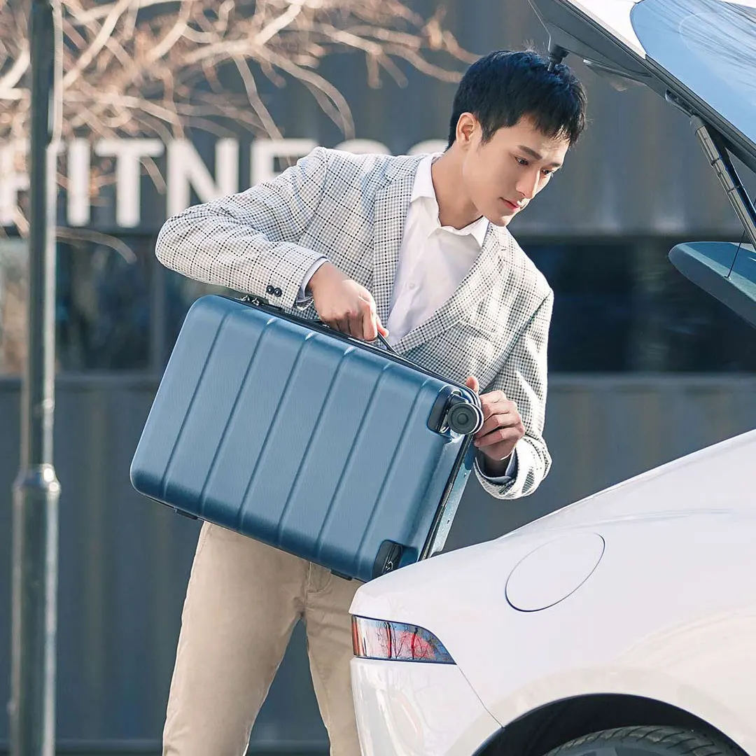 90FUN PC trolley Suitcase Carry on Spinner Wheels Rolling Luggage Password Business Travel Luggage 