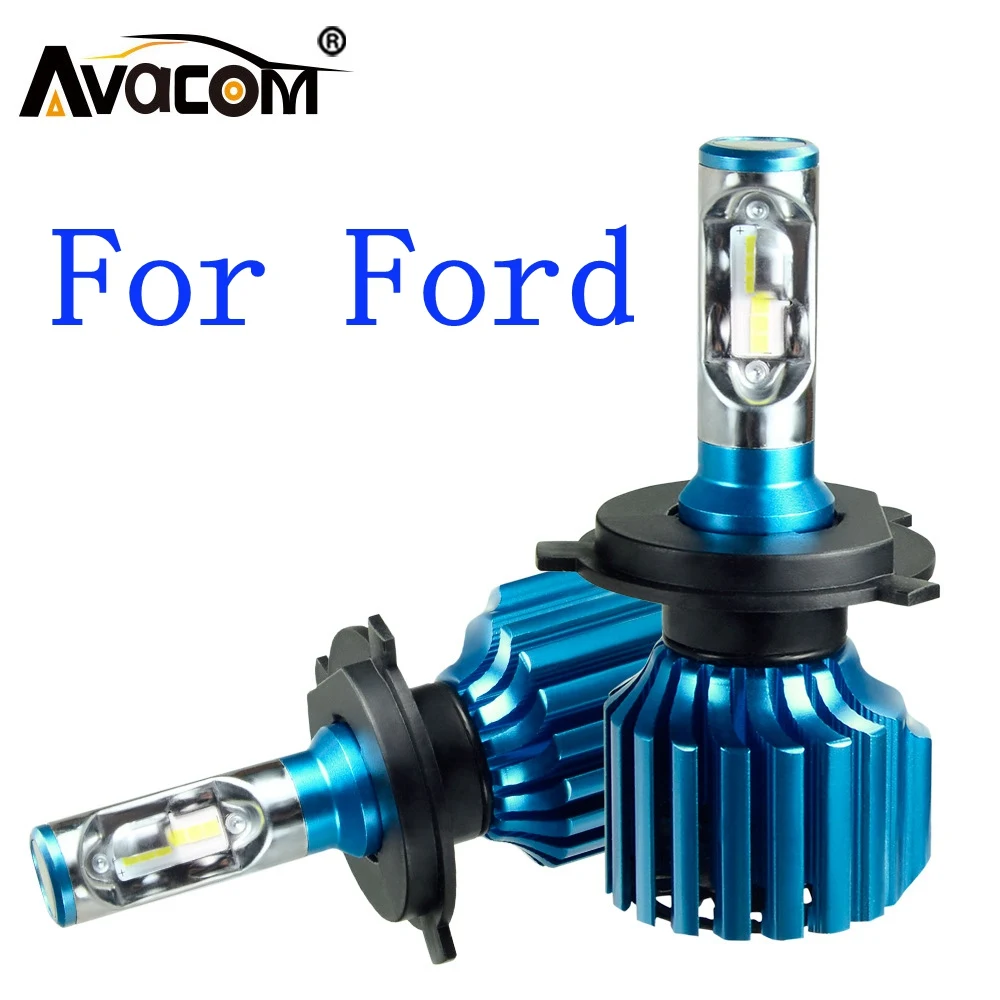 Светодиодные Автомобильные лампы Avacom 2 шт. 12 В CSP 6500K 12000Lm 72 Вт противотуманные