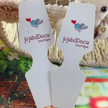 

Free Shipping Self-Adhesive Jewelry Custom Jewelry Card Custom Logo Necklace Card Bracelet Card 12x4.5cm Necklace Card