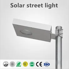 5 Вт светодиодный настенный светильник на солнечной батарее солнечный уличный свет 650 люмен литий Батарея 12 V Открытый Водонепроницаемый IP65