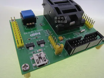 

LPC2101 LPC2102 LPC2103 LQFP48 Burn-in Socket gold plating IC testing seat Test Socket test bench