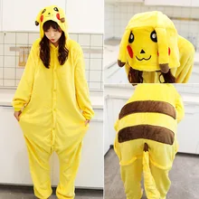 

Onesie Animal Kigurumi Stitch Unicorn onesies Adult Unisex Women Hooded Sleepwear Adult Winter Flannel pokem pijamas de animales