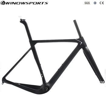

2018 New Design Gravel Frame China NEW arrival Aero Road or MTB Bike Frame S/M/L Size bicicleta Carbon Bike Frame Gravel Bike
