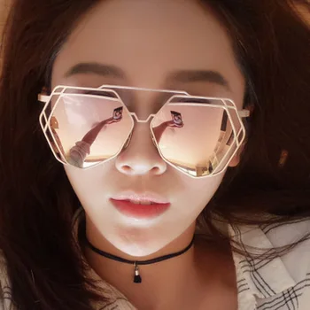 

Jyjewel Vintage Sunglasses Women Luxulry Brand Designer Hexagon irregular Sun Glasses Driver Eyewear UV400 oculos