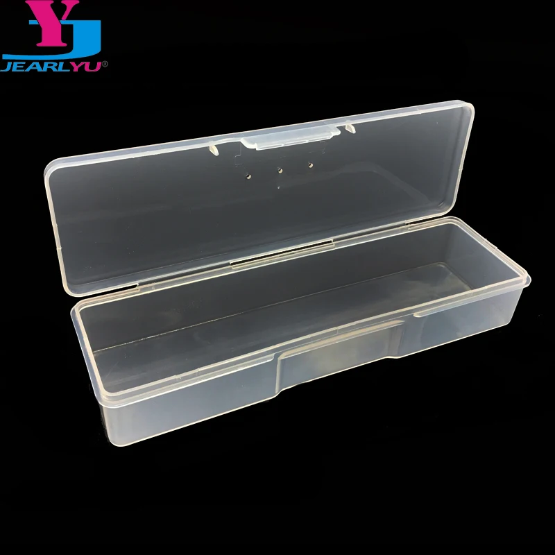 

1 Plastic Nail Manicure Tools Storage Box Nail Dotting Drawing Pens Buffer Files Organizer Case Container Nails Tools Empty Box