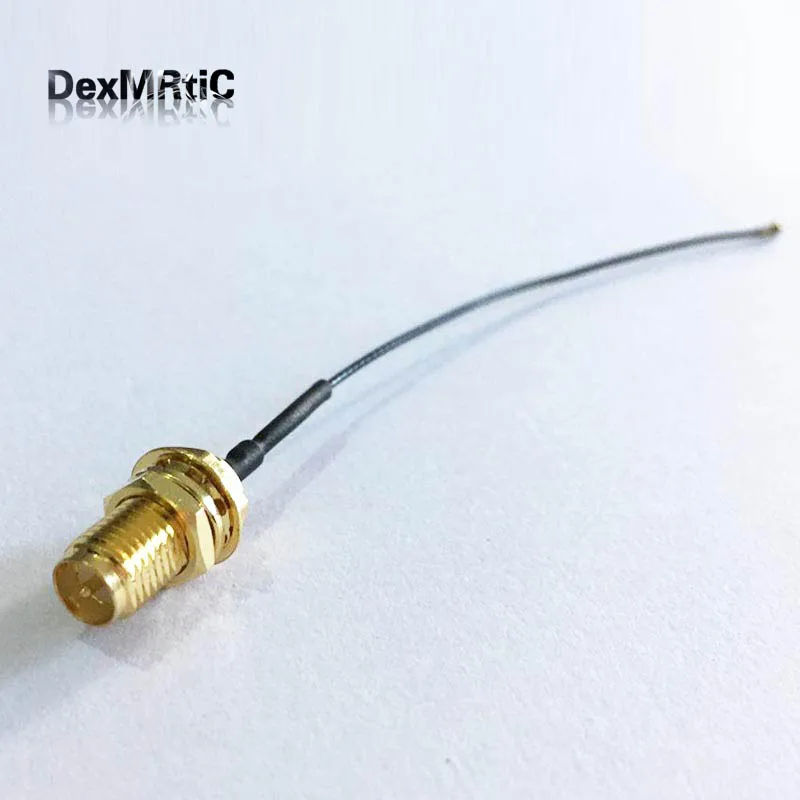 RP SMA гнездо для IPX IPEX U. FL MHF4 кабель перемычки rf 0 81 мм 10 см длина PCI WIFI карты