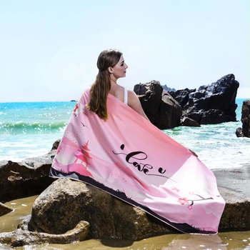 

Swimming Suction Towel Adult Seaside Beach Blanket Mat Towel Sports Quick Dry Bath Travel Beach Large Gym Mat Towel Girl B6T