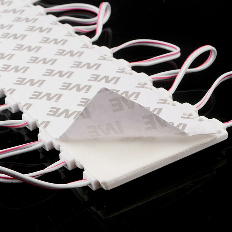 COB LED Module String Light with Lens DC12V 6LED Waterproof for Outdoor Advertising Sign Shop Banner LED Module Strip Lamp 20PCS (23)