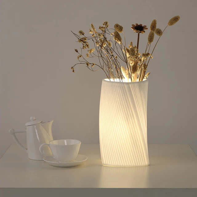 ceramic table lamps bedroom desktop table lights home decoration diy art decor home lighting flower vases - Home Decor Lights ceramic table lamps bedroom desktop table lights home decoration diy art decor home lighting flower vases - Home Decor Lights