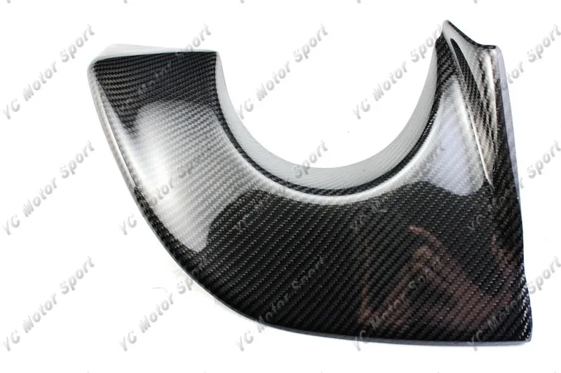 2006-2007 Mitsubishi Lancer Evolution 9  JDM Rear Bumper Varis Style Exhaust Heatshield CF (2)