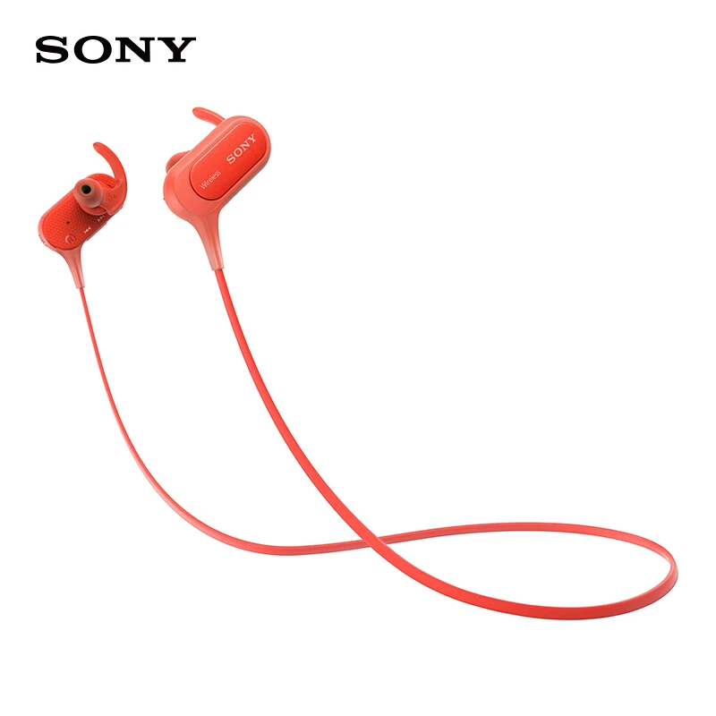 Оригинальные наушники sony MDR-XB50BS, Беспроводные спортивные наушники с Bluetooth, водонепроницаемые наушники-вкладыши для телефона, гарнитура для samsung Galaxy