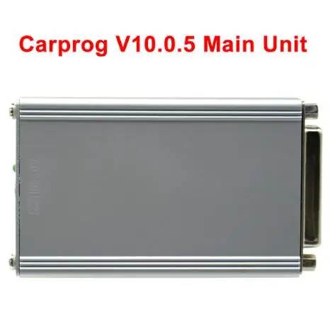 CARPROG V10.0.5 Программист Полный набор со всеми 21 адаптерами(радио, одометры, панели приборов, иммобилайзеры) Carprog ECU Chip Tunning - Цвет: Carprog Main Unit