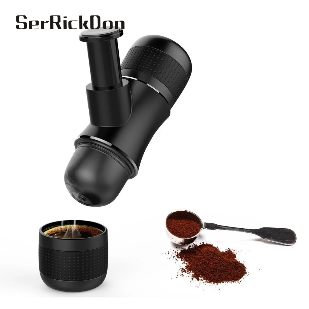 Мини Кофеварка ручная портативная машина для эспрессо|espresso machine|portable espresso machinecoffee