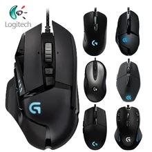 Оригинальная мышь logitech G403/G502/MX518/G402/G302/G102/G300s Проводная игровая мышь с поддержкой настольного компьютера/ноутбука Windows 10/8/7