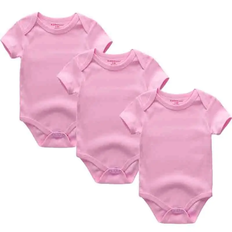 Fantasia infantis/хлопковая одежда для малышей одежда с короткими рукавами для маленьких девочек и мальчиков Новинка года, Летний комбинезон из 3 предметов для девочек от 0 до 12 месяцев - Цвет: BDS3226
