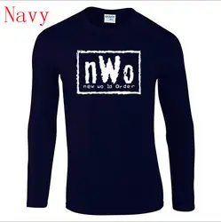 NWo футболка с длинным рукавом новый мировой заказ N. W. o Халк Razor Nash WCW размеры S-2XL разные цвета Высокое качество длинный рукав 2019
