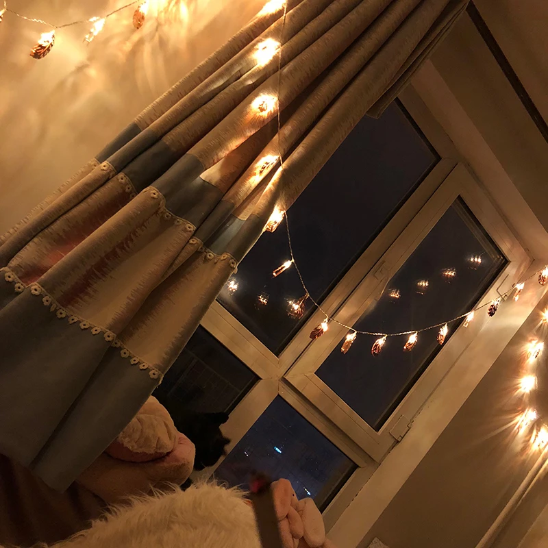 Buy Jiaderui 20LED Feather Christmas Garland String Lights for Kids Room Living