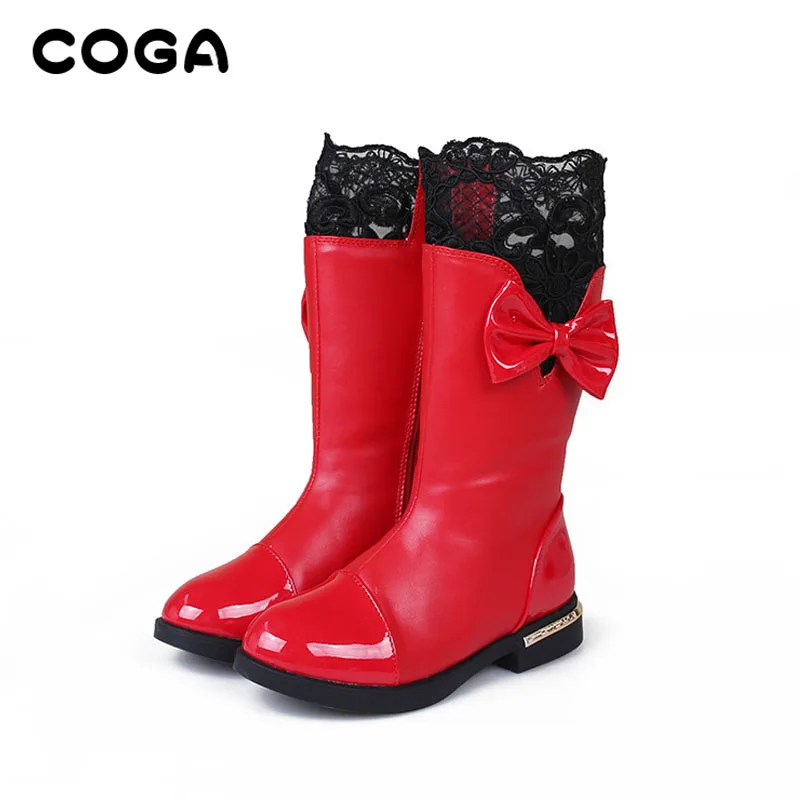 2017 version of the Korean version of the boots lace plus velvet girl cotton shoes snow