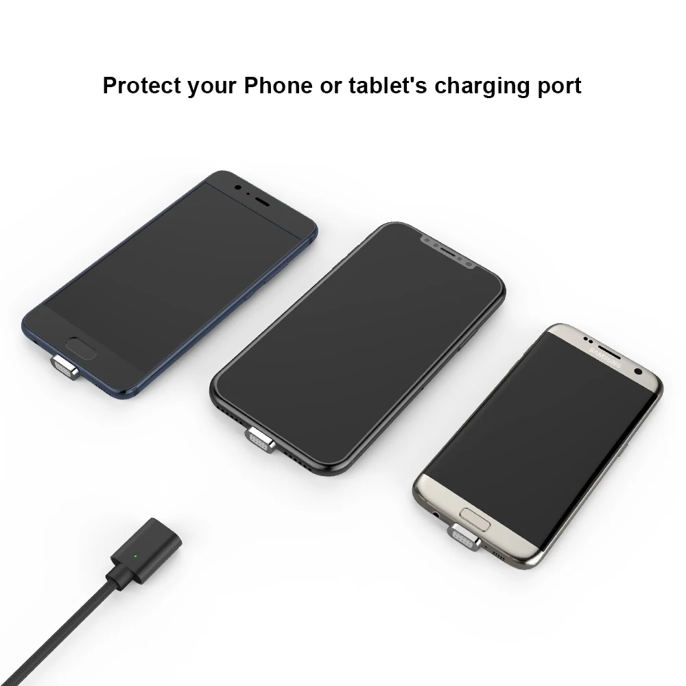 JIANHAN магнитное зарядное устройство Micro USB кабель для Xiaomi Huawei Android мобильный