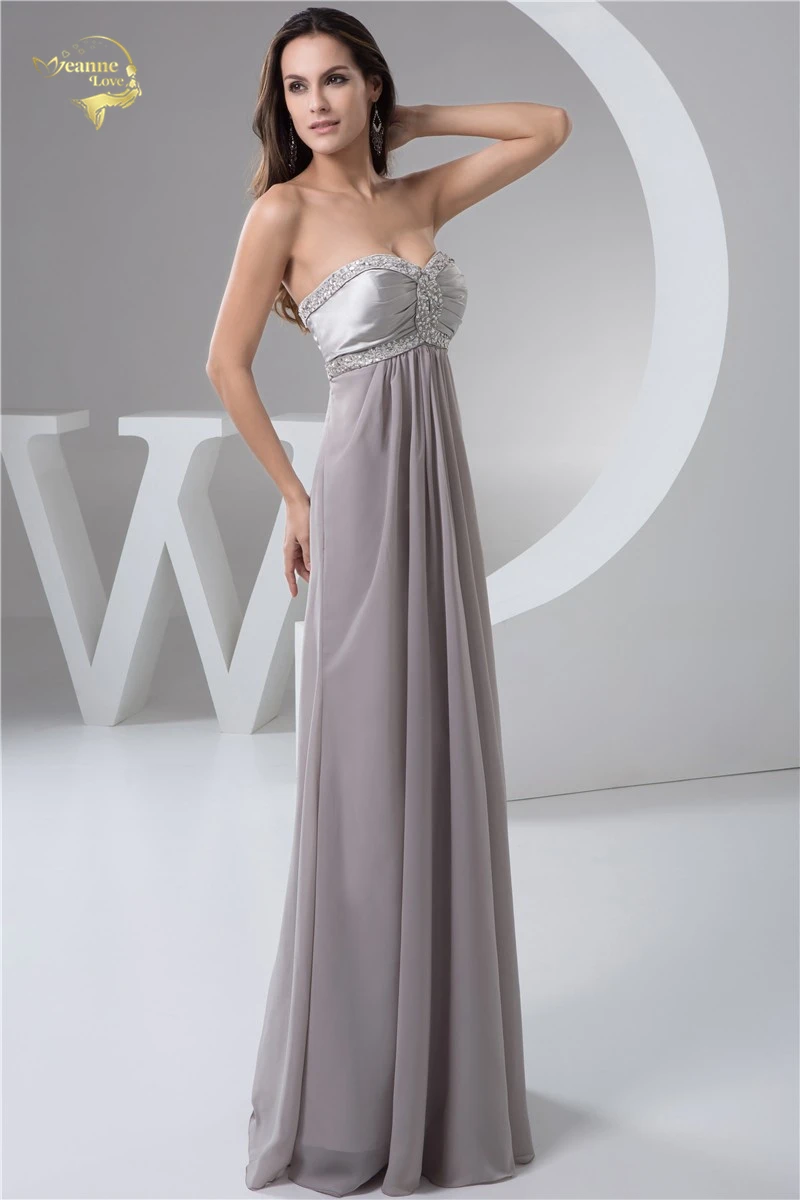 Новинка, элегантные вечерние платья в пол, с бисером, для выпускного вечера, Vestidos, Летний стиль, милое длинное вечернее платье OPT3419