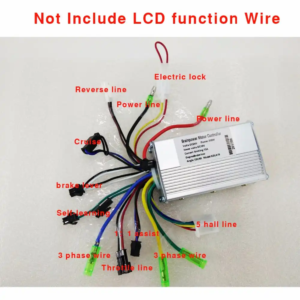 Schaltplan Controller Pedelec - Wiring Diagram