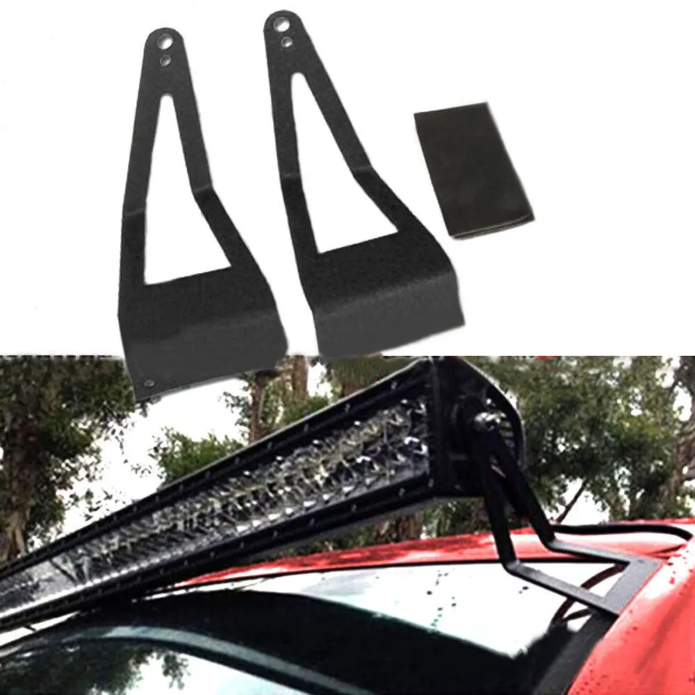 PyLios Fit For 99-2015 Ford F250/F350 52 Curved Straight Light Bar Car Mounting Bracket Holder Support Car Styling Accessories 
