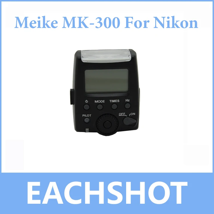 

Meike MK-300 MK300 LCD i-TTL TTL Speedlite Flash Light For Nikon