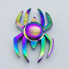 Красочный Паук спиннинг Топ Непоседа ручной Спиннер для пальцев Спиннер игрушка Спиннер EDC снижающий стресс при СДВГ аутизм подарок игрушка