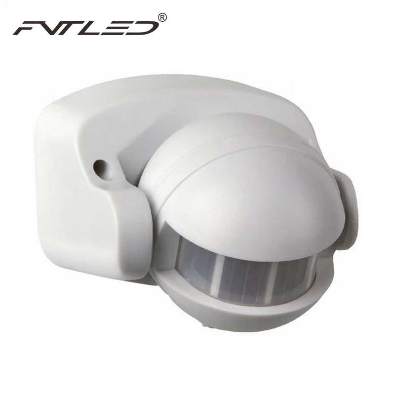 Energia Inteligente à Prova d’ Água Interruptor de Detector de Movimento Infravermelho ir Sensores Sensores Corporais 12 m 180 Graus ao ar Livre Iluminação Interruptor Indutivo