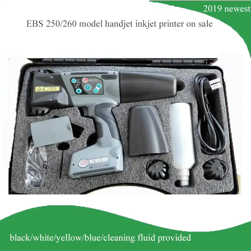 HANDJET EBS 260 portable, mobile ink jet printer 2 27cm Code Printing