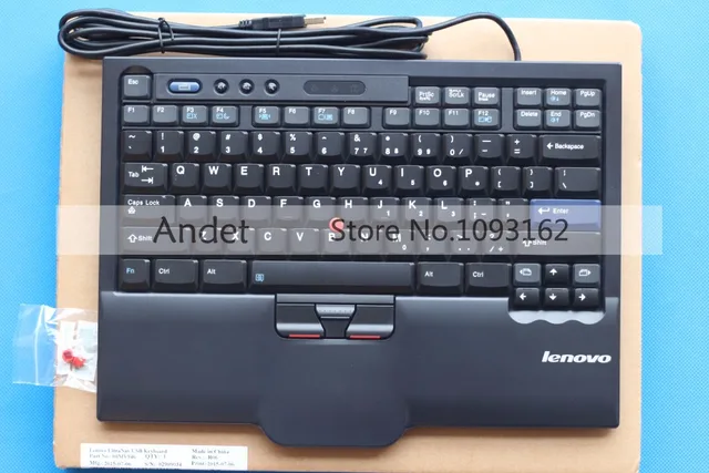 New Original Genuine for Lenovo ThinkPad UltraNav USB Keyboard + Trackpoint US English 8845CR SK-8845 SK-8845CR 00MV946 2015