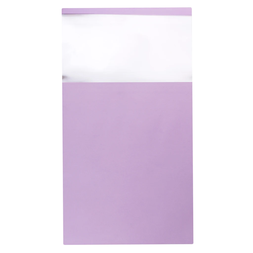 20pcs 58x30cm Rose Single Flower Bag Bouquet Wrapping Paper Plastic Paper Bags Boxes Cases For Flowers Gifts Packaging