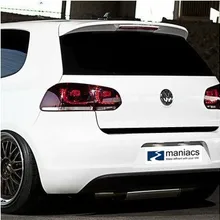 Aliauto авто-Стайлинг виниловая наклейка из углеродного волокна, наклейки для автомобиля в форме багажника, аксессуары для volkswagen golf 6 GTI R20