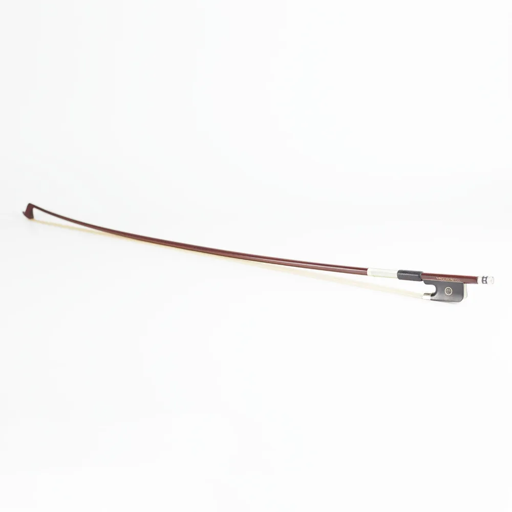 Vingopow 850M Pernambuco VIOLA BOW Ebony Frog никель серебристый приталенный теплый чистый тон для