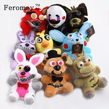 New Five Nights At Freddy’s Fnaf Plush Doll Toys Freddy Fazbear Bear Foxy Bonnie Chica Stuffed Action Figure Toys Children Gift