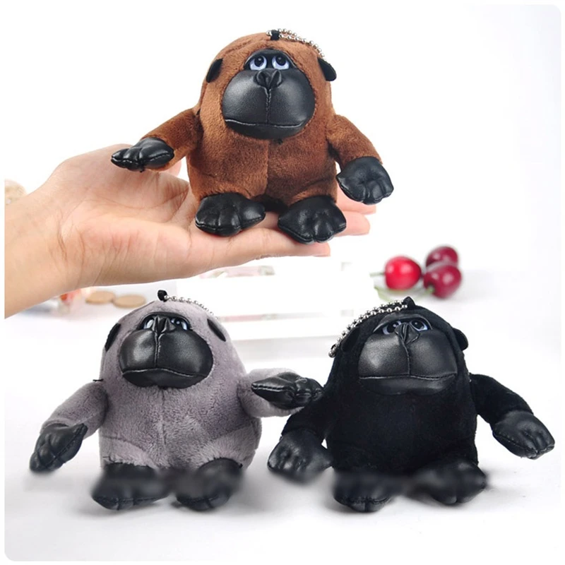 10 センチメートルぬいぐるみ動物ぬいぐるみペンダント子供のおもちゃミニ漫画ゴリラ人形キーホルダー誕生日クリスマスギフト色ランダム Aliexpress