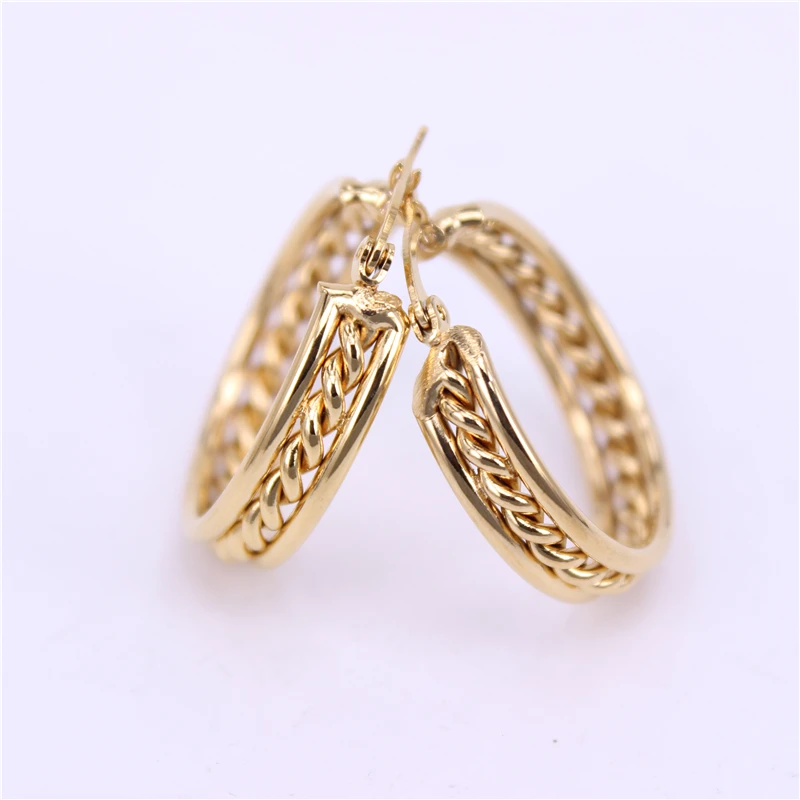MGUB, круговые серьги-кольца, скрученные для женщин, модные золотые ювелирные изделия, Винтажные серьги в стиле панк, подарок, Brincos LH517
