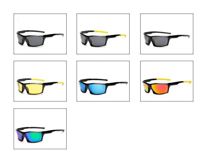 ASOUZ 2019 new polarized men's sunglasses UV400 fashion square ladies sunglasses classic brand design sports driving sunglasses (12)