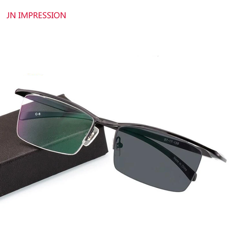 

Screwless Bifocal Reading Glasses Photochromism Lens Men Women Presbyopia Glasses Outdoor fishing Oculos Gafas De Lectura