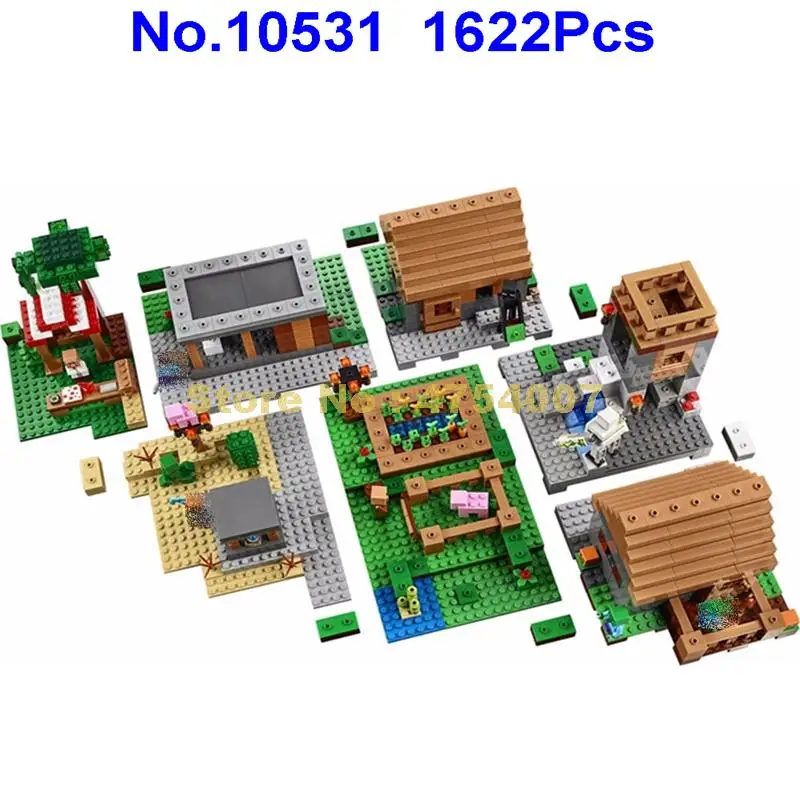 10531 1622 шт мой мир серия деревенский Бела строительный блок 21128 игрушка