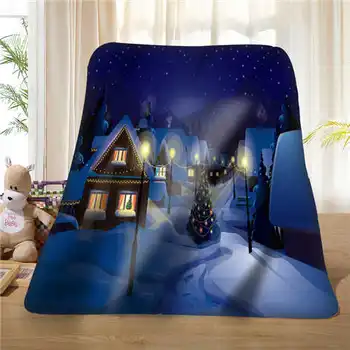 

Custom christmas-home-interior (1) Blanket Soft Fleece DIY Your Picture Decoration Bedroom Sofa Multi Size#928-01-54