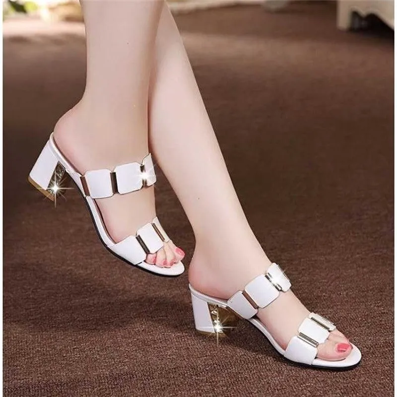

AECBUY 2019 New Sandals Female Students Korean Version Of Fashion With Cool Slippers Female Summer Wearing Non-slip LXPa9