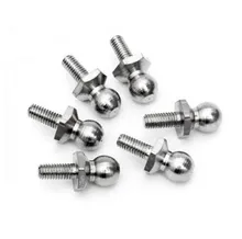 HSP 6pcs Free Shipping Brand New 02038 Ball Head Screw For RC 1/10 Model Car Buggy Truck Spare Parts hv5n