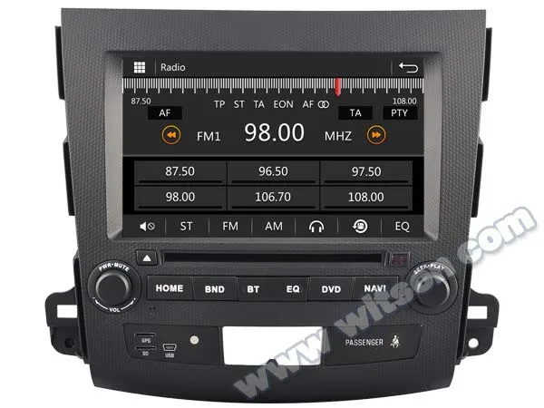 Cheap 8" Capacitive Touch Screen Special Car DVD for Peugeot 4007 2007 2008 2009 2010 2011 2012 with Front DVR Camera Support 1