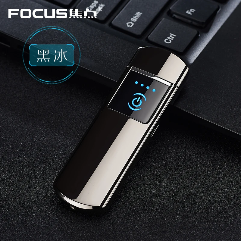 Вольфрамовая турбо USB Зажигалка для сигарет сенсорная курения сигары