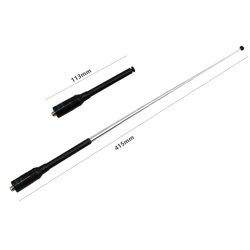 Telescopic Antenna Nagoya NA-773 SMA-F VHF UHF For Baofeng UV-5R//82 GT-3TP Radio