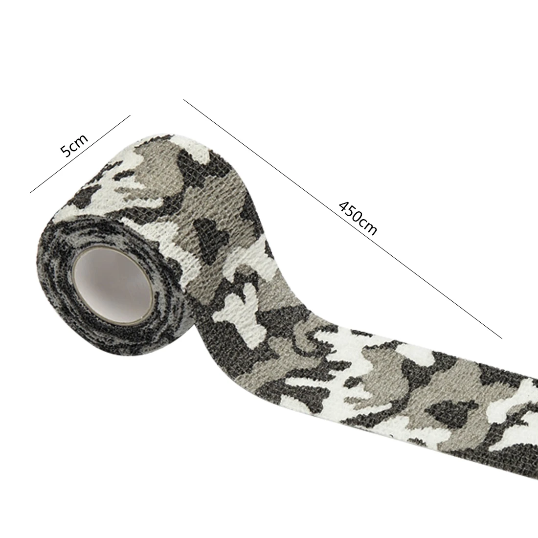 

Self-adhesive elastic outdoor camouflage bandage non-woven Camouflage bandage stretchability good air permeability hand tear new